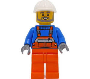 LEGO Construction Worker Minifigure