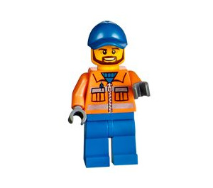 LEGO Ouvrier du batiment Minifigurine