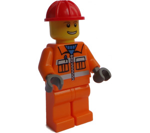 LEGO Bauarbeiter Minifigur