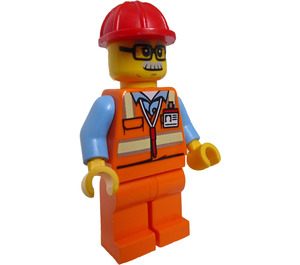 LEGO Bauarbeiter Minifigur