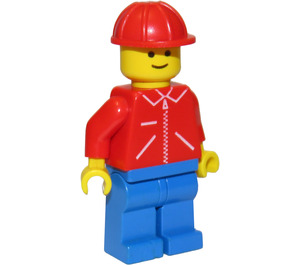 LEGO Stavební dělník Minifigurka