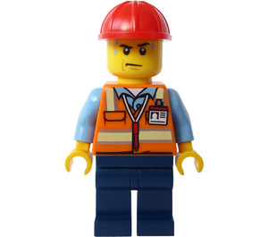 LEGO Stavební dělník Minifigurka