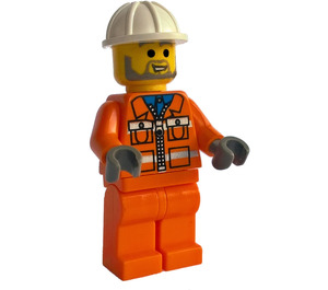 LEGO Bauarbeiter Minifigur