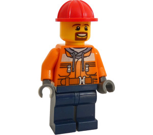 LEGO Stavební dělník Minifigurka