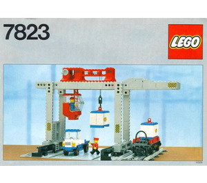 LEGO Container Crane Depot Set 7823