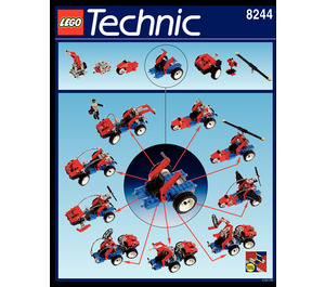 LEGO Convertables Set 8244 Instructions