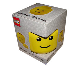 LEGO Cookie Jar, Ceramic Minifig Head (4541569)