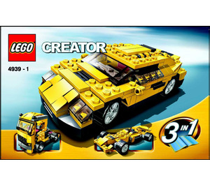 LEGO Cool Cars Set 4939 Instructions
