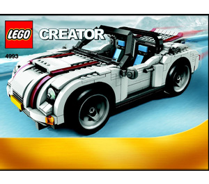 LEGO Cool Convertible Set 4993 Instructions