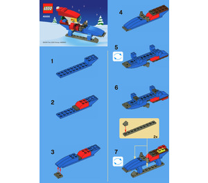 LEGO Cool Santa Set 40000 Instructions