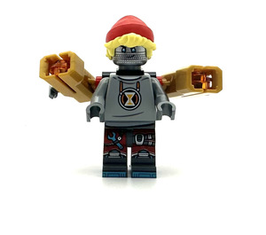 LEGO Cooper - Robot with Red Cap and 2 Stud Shooters Minifigure