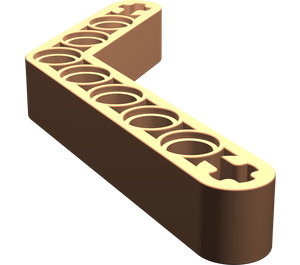 LEGO Copper Beam Bent 53 Degrees, 4 and 6 Holes (6629 / 42149)