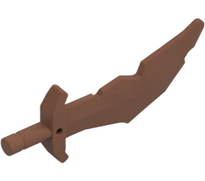 LEGO Copper Scimitar with Jagged Edge (60752)