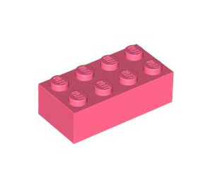 LEGO corail Brique 2 x 4 (3001 / 72841)