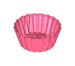 LEGO Koraal Cake Cup Container 8 x 8 x 3 (72024)