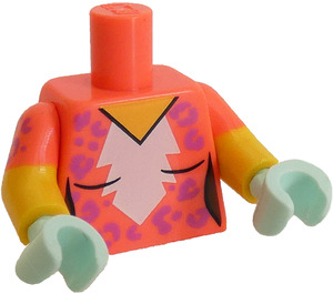 LEGO Corail Kitty Pop Minifigurine Torse (973 / 16360)