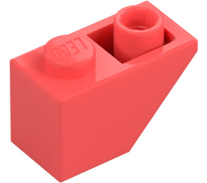 LEGO Coral Slope 1 x 2 (45°) Inverted (3665)