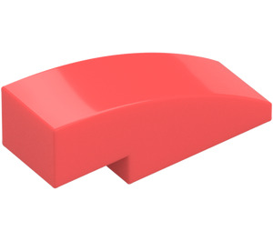 LEGO Coral Slope 1 x 3 Curved (50950)