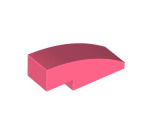 LEGO Coral Slope 1 x 3 Curved (50950)