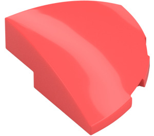 LEGO Coral Slope 1 x 3 x 3 Curved Round Quarter  (76797)