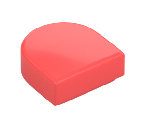 LEGO Coral Tile 1 x 1 Half Oval (24246 / 35399)