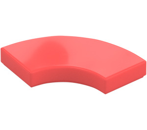 LEGO Coral Tile 2 x 2 Curved Corner (27925)