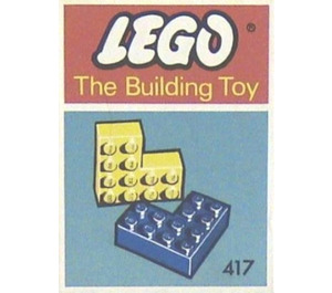 LEGO Cornerbricks (The Building Toy) Set 417-3
