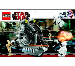 LEGO Corporate Alliance Tank Droid 7748 Istruzioni