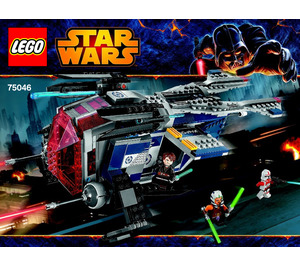 LEGO Coruscant Police Gunship Set 75046 Instructions