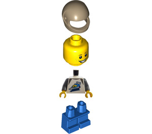 LEGO Cosmic Cardboard Adventurer Minifigure