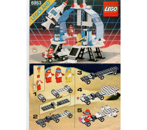 LEGO Cosmic Laser Launcher Set 6953 Instructions