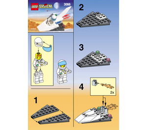 LEGO Cosmo Glider Set 3066 Instructions