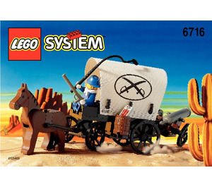 LEGO Covered Wagon 6716 Instrukce