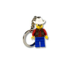 LEGO Cow-boy Clé Chaîne (3974)