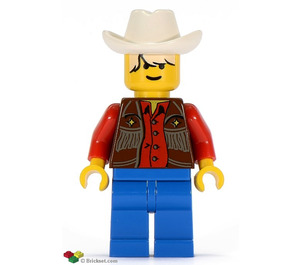 LEGO Vaquero Rojo Camisa Minifigura