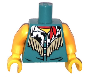 LEGO Vaquero Torso (973)