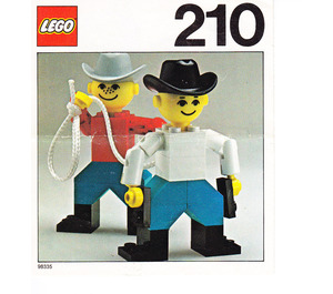 LEGO Cowboys 210-1 Instrukcje