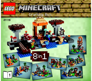 LEGO Crafting Boîte 21116 Instructions