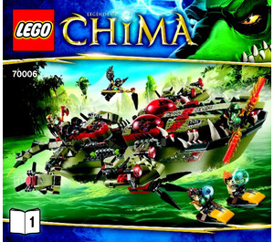 LEGO Cragger's Command Ship 70006 Instructions