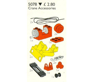 LEGO Crane Accessories (Container Crane Set) Set 5078