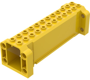 LEGO Kraan Sectie 4 x 12 x 3 met 8 Pin Gaten (52041)