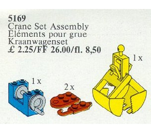 LEGO Crane Set Assembly 5169