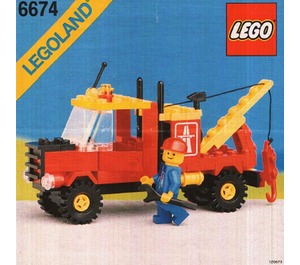 LEGO Crane Truck Set 6674