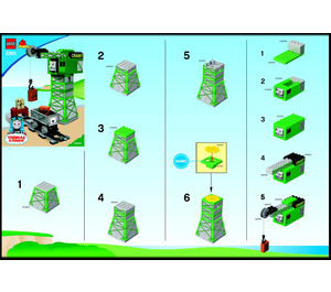 LEGO Cranky-Loading Crane Set 3301 Instructions