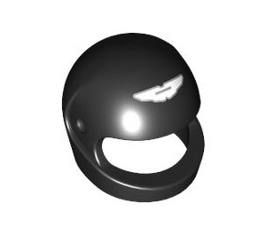 LEGO Crash Helmet with Aston Martin Logo (2446)