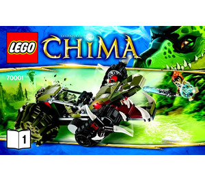 LEGO Crawley's Claw Ripper 70001 Instrukcje