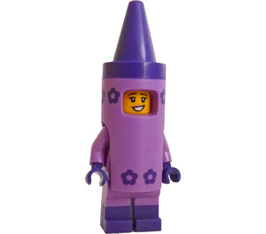 LEGO Crayon Chica Minifigura