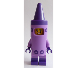 LEGO Crayon Girl Figurine