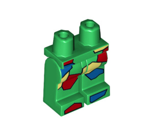 LEGO Crazy Quilt Minifigure Hips and Legs (3815 / 36261)