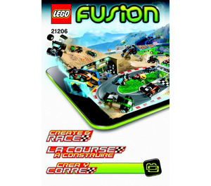 LEGO Create and Race Set 21206 Instructions